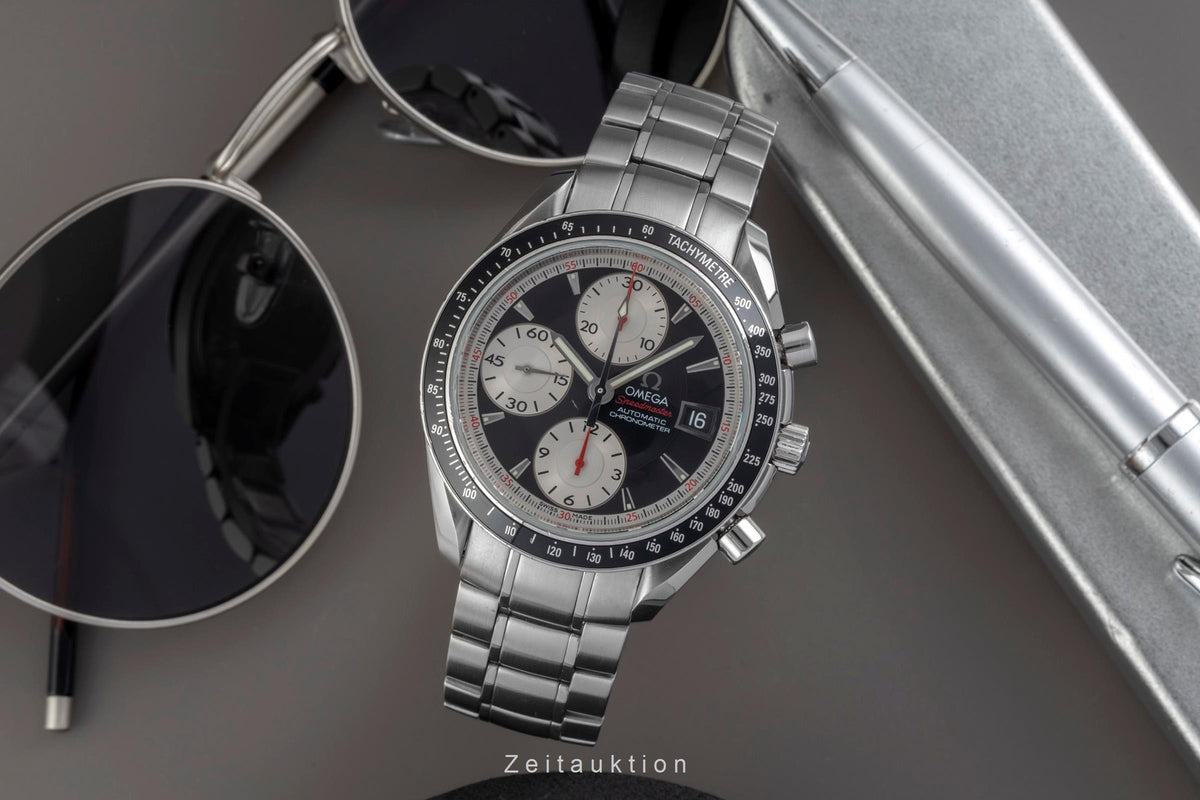 Omega Speedmaster Date Chronograph Stahl Automatik Ref. 3210.51.00 VP: 6100,- € [2605315]