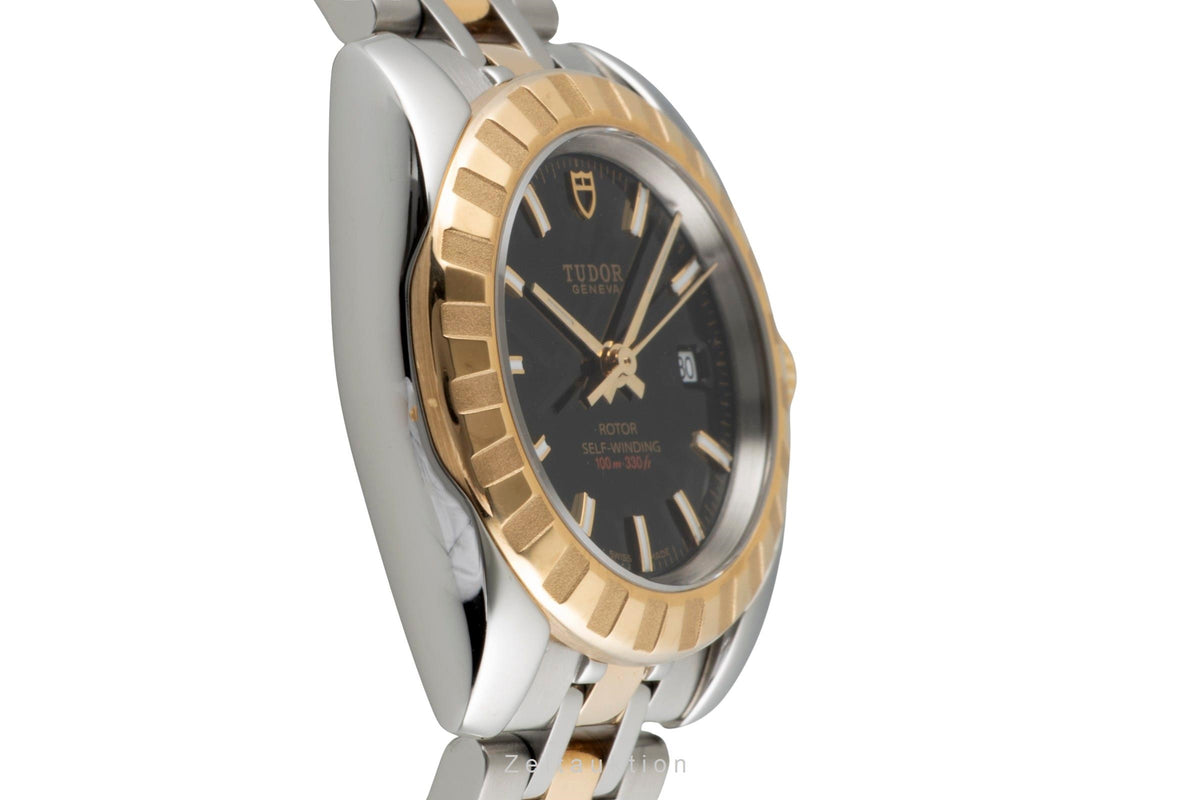 Tudor Classic Date acciaio / oro automatismo orologio da donna 22013  [2605316]