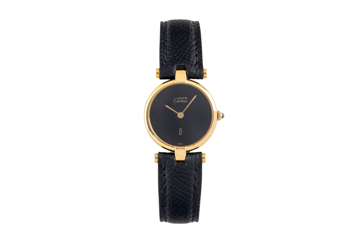 Cartier Vendome silver-gilt quartz women's watch  [2605318]