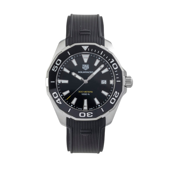 Tag Heuer Aquaracer acciaio quarzo orologio da uomo WAY101A  [2605320]