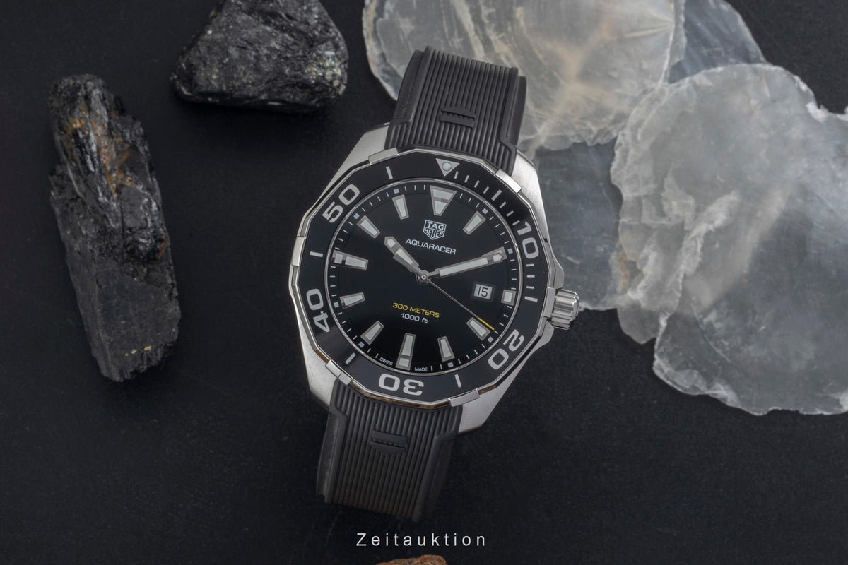 Tag Heuer Aquaracer acciaio quarzo orologio da uomo WAY101A  [2605320]