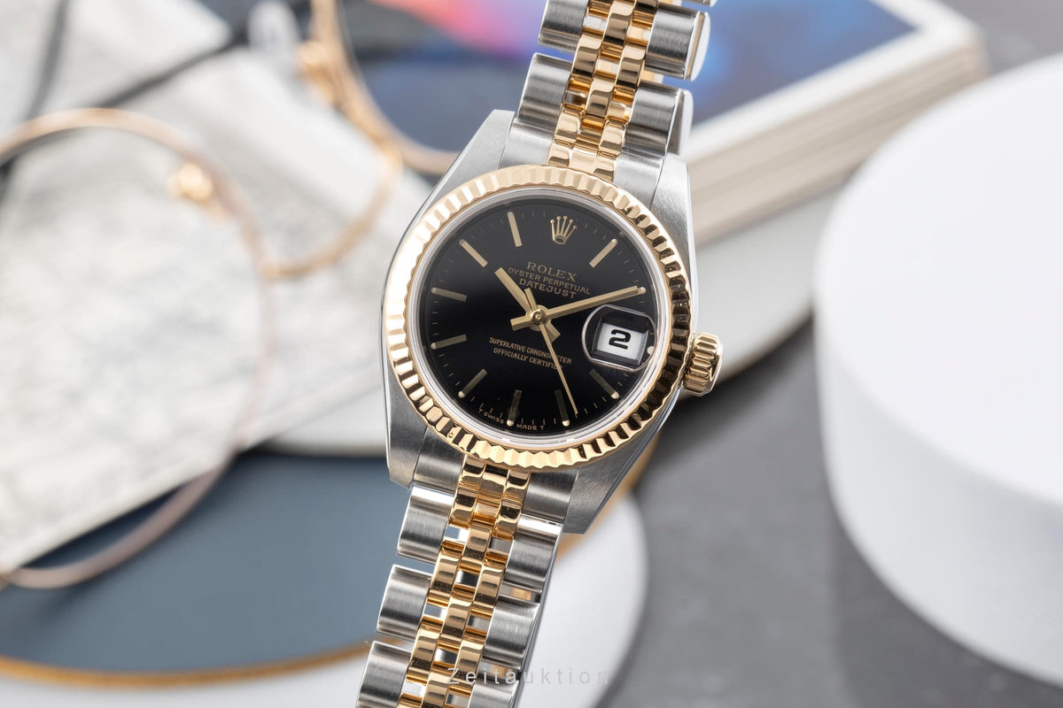 Rolex Lady Datejust acciaio / oro automatismo orologio da donna 179173  [2605321]