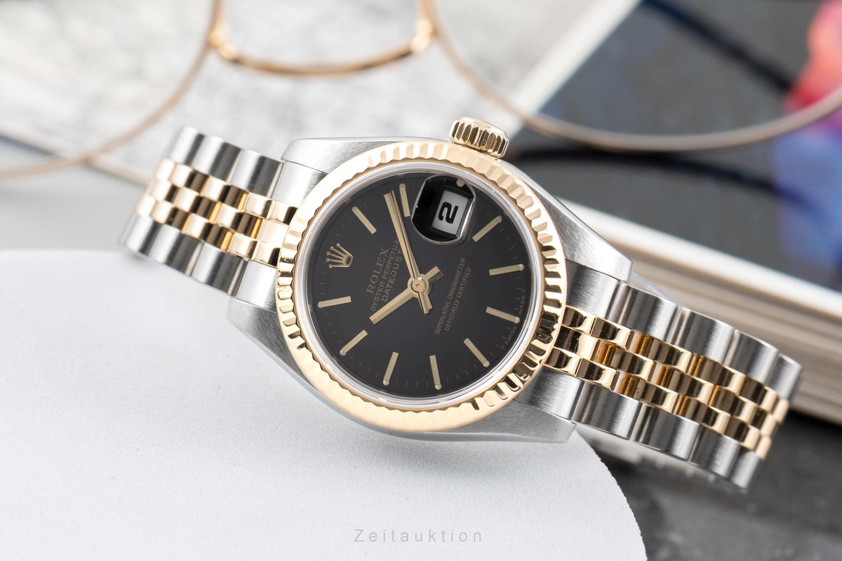 Rolex Lady Datejust acciaio / oro automatismo orologio da donna 179173  [2605321]