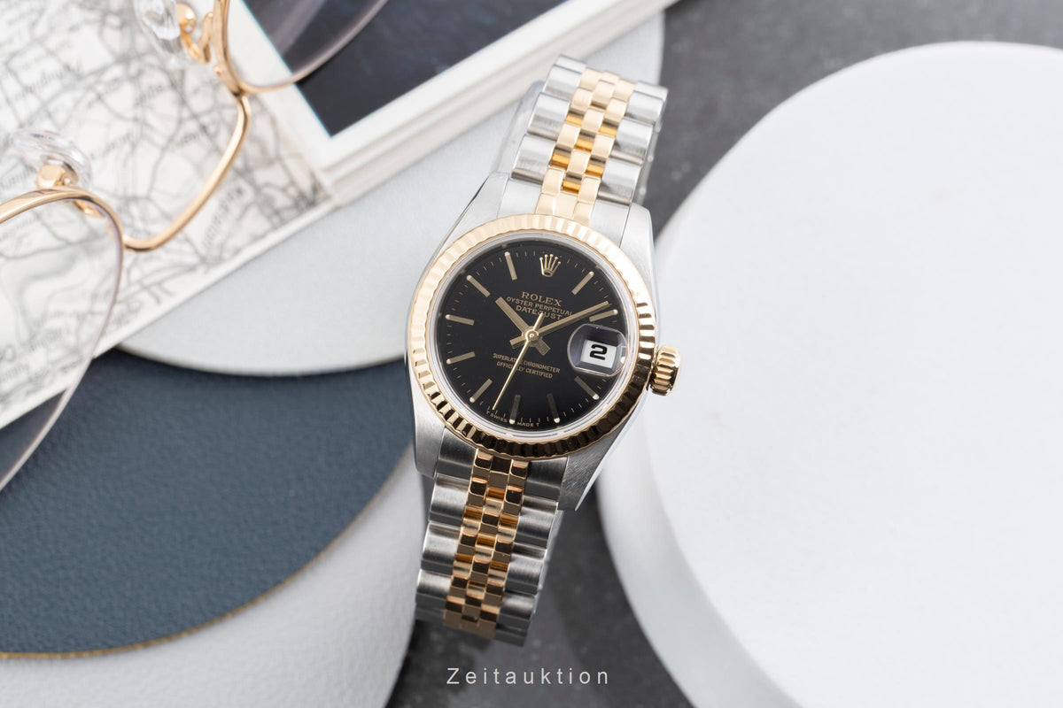 Rolex Lady Datejust acciaio / oro automatismo orologio da donna 179173  [2605321]