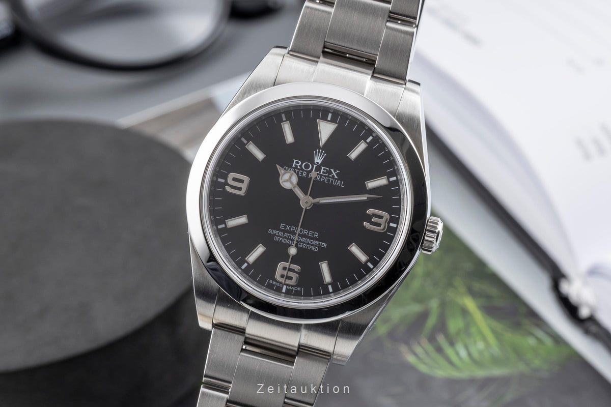 Rolex Explorer acciaio automatismo orologio da uomo 214270  [2605324]