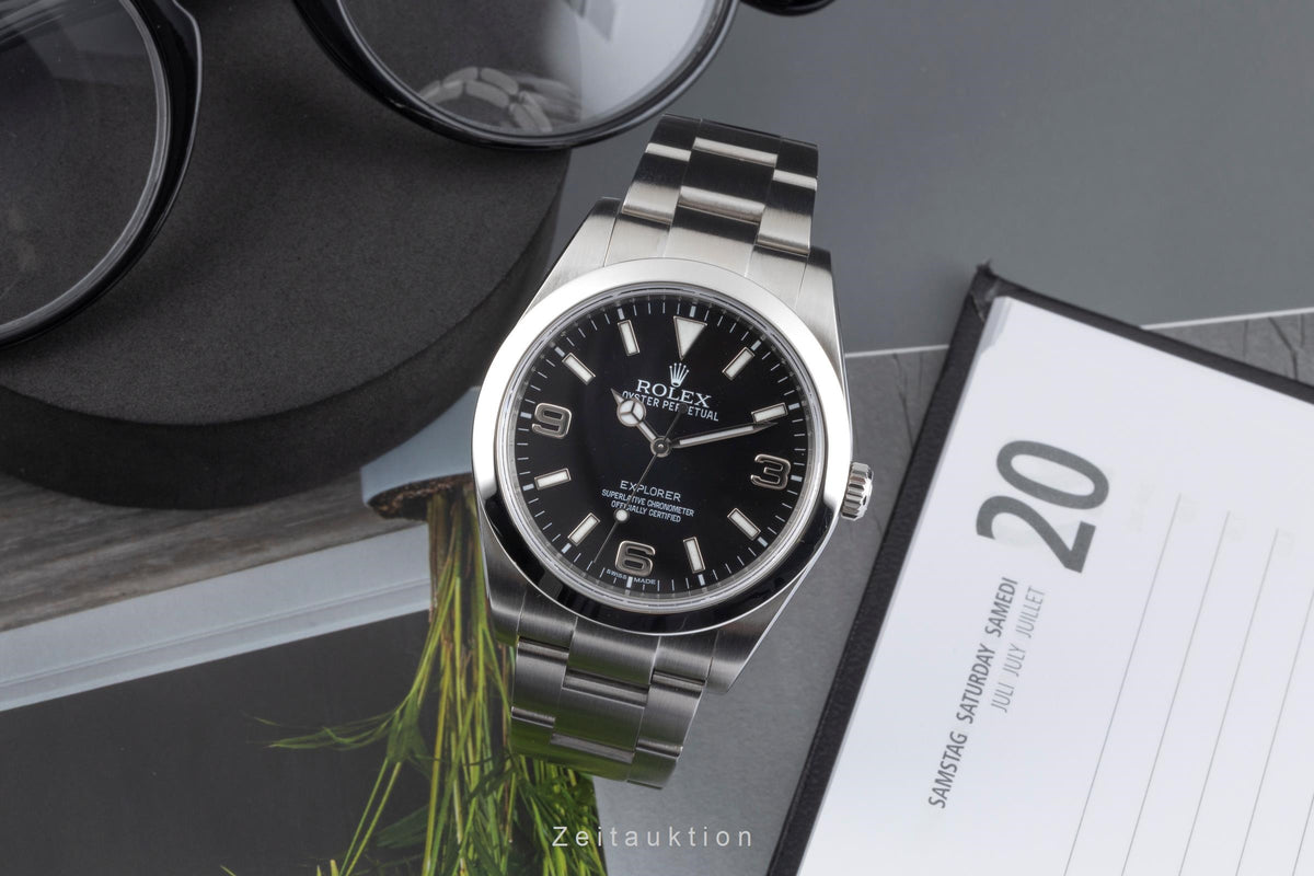 Rolex Explorer acciaio automatismo orologio da uomo 214270  [2605324]