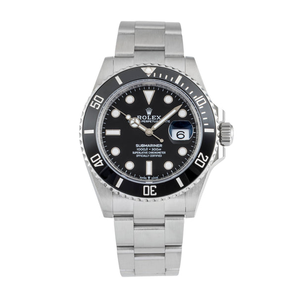 Rolex Submariner steel automatic men's watch 126610  [2605325]