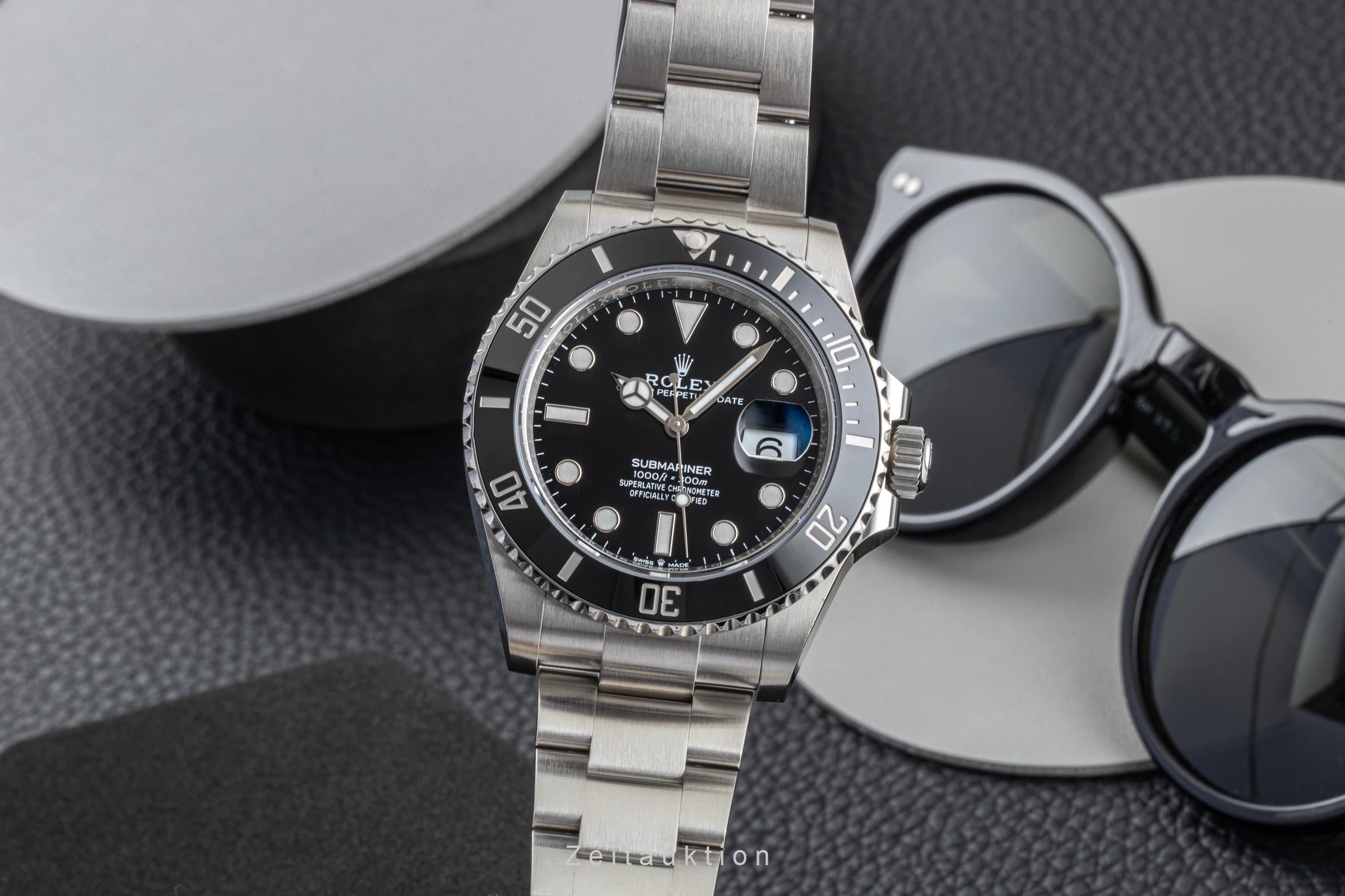 Rolex Submariner steel automatic men's watch 126610  [2605325]