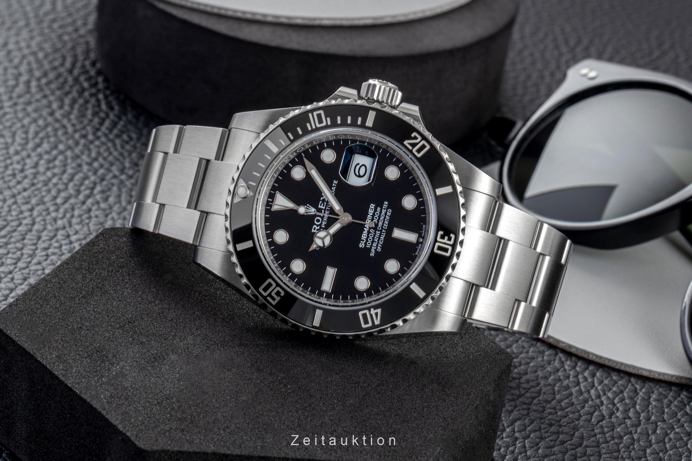 Rolex Submariner steel automatic men's watch 126610  [2605325]