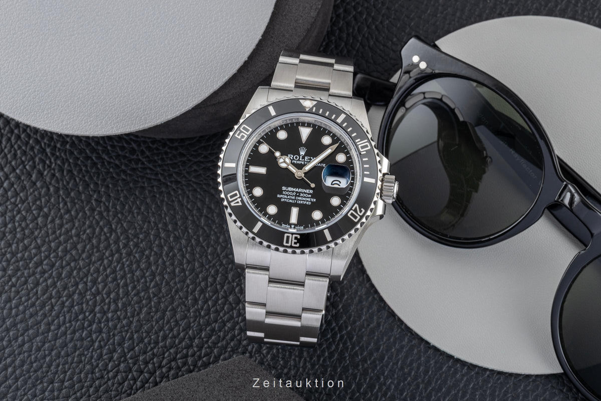 Rolex Submariner steel automatic men's watch 126610  [2605325]
