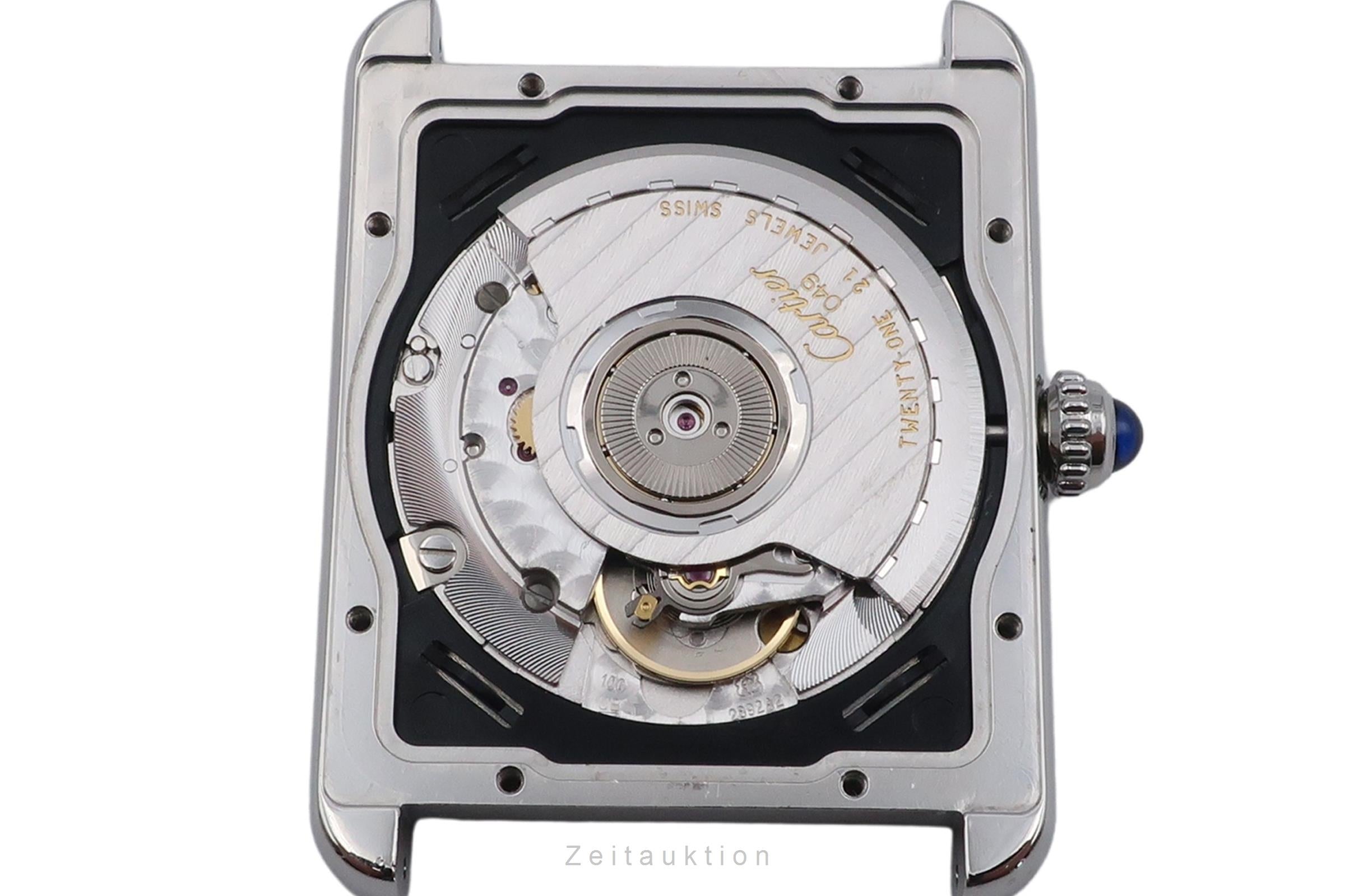 Cartier Tank acero automático reloj para caballeros W5200028  [2605326]