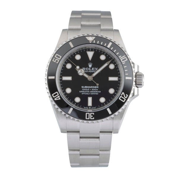 Rolex Submariner steel automatic men's watch 124060  [2605330]