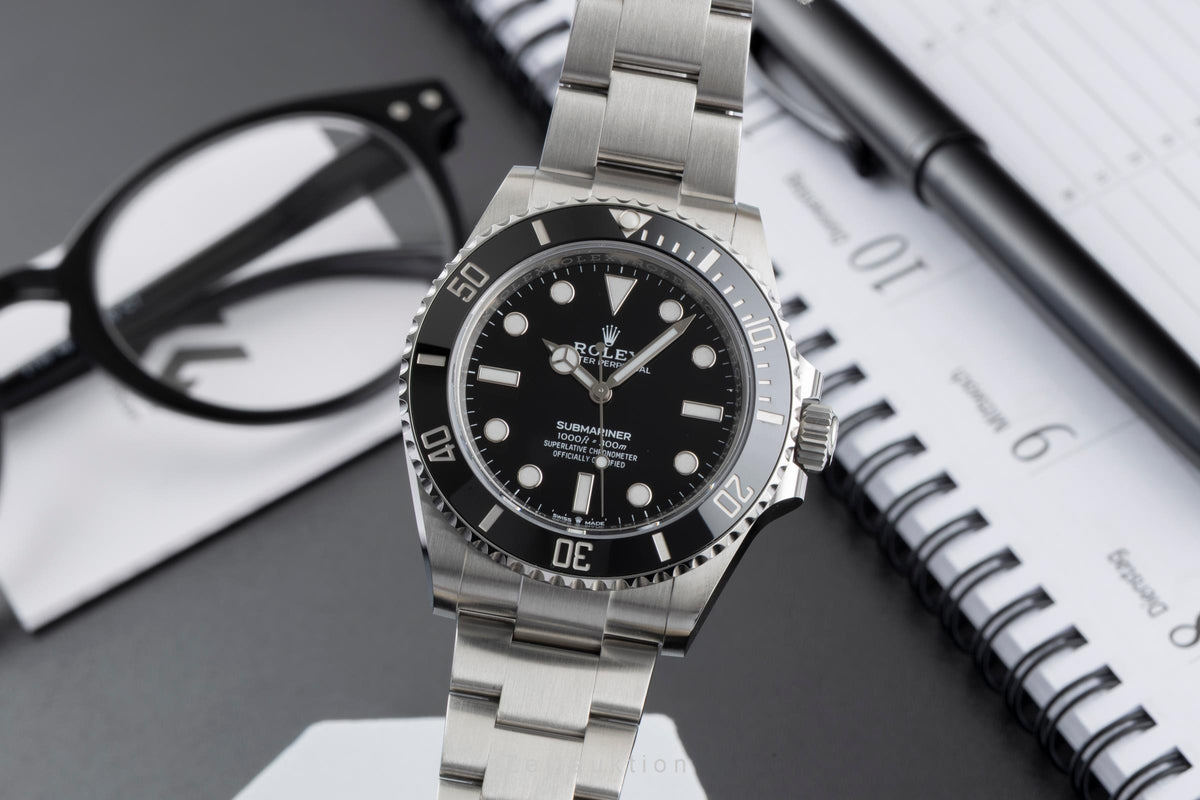 Rolex Submariner steel automatic men's watch 124060  [2605330]