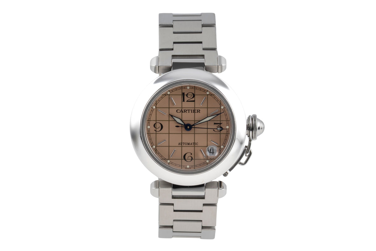 Cartier Pasha acciaio automatismo unisex W31024M7  [2605332]