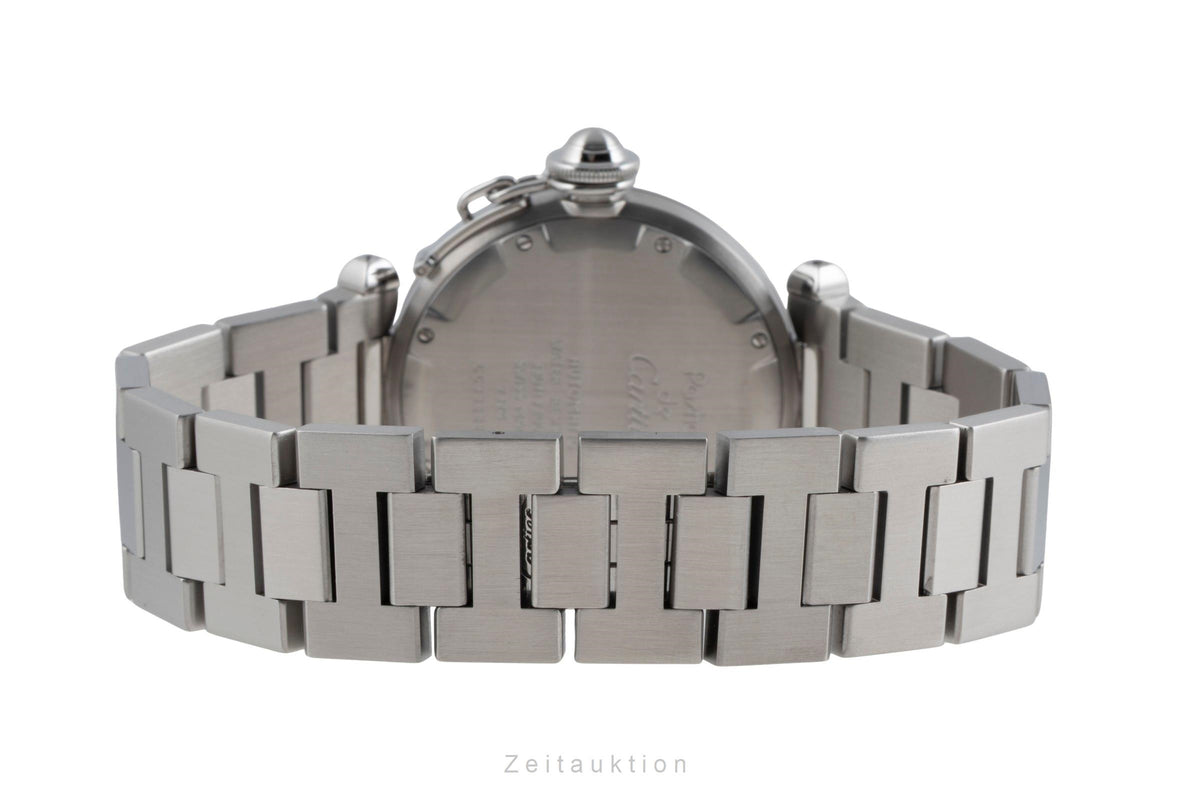 Cartier Pasha steel automatic unisex W31024M7  [2605332]