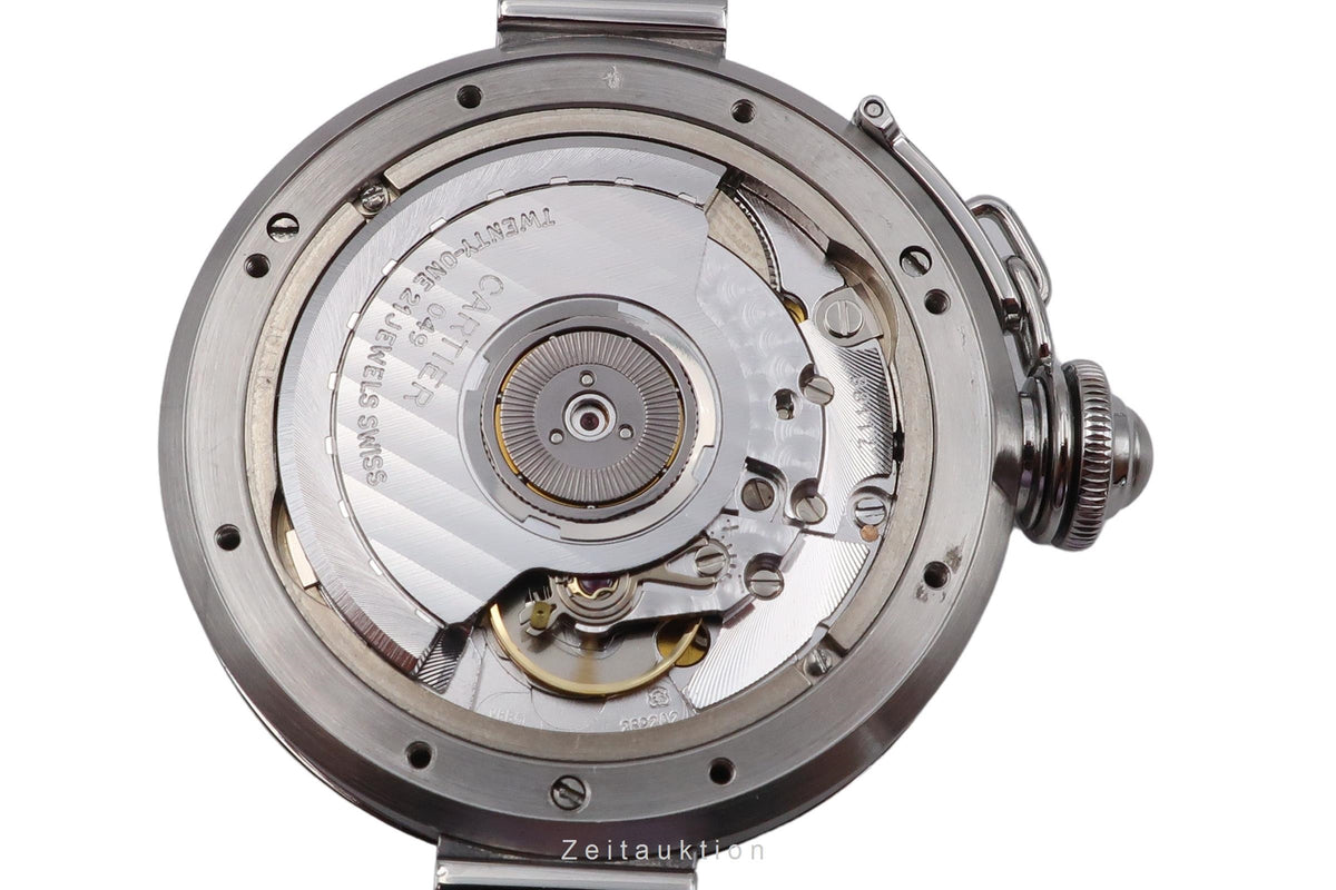 Cartier Pasha steel automatic unisex W31024M7  [2605332]