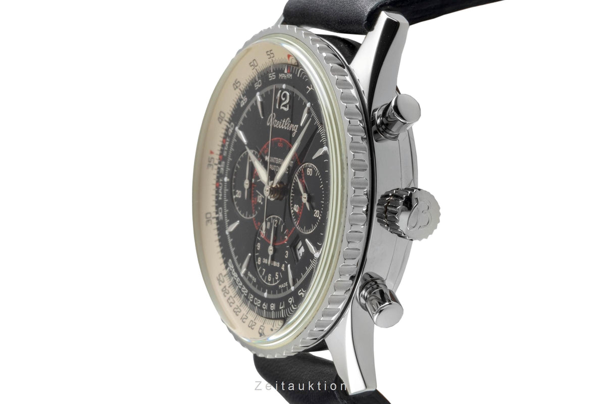 Breitling Montbrillant Chronograph Automatik Stahl Herrenuhr Ref. A41030 [2605333]