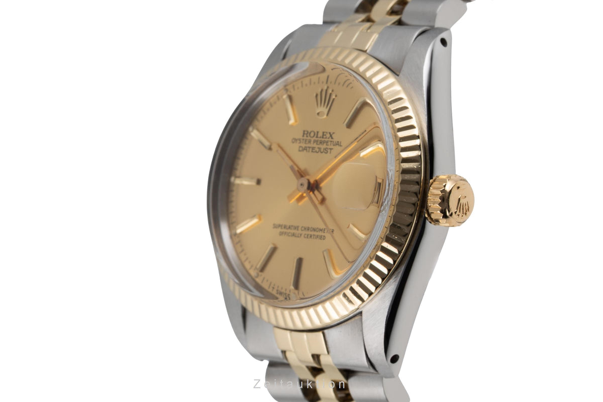 Rolex Datejust acero / oro automático reloj para damas  6827 Vintage  [2605335]