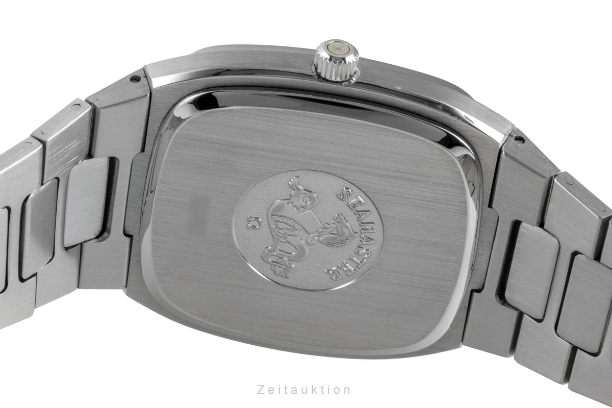 Omega Seamaster acero cuarzo reloj para caballeros 196.0166, 396.0887 Vintage  [2605336]