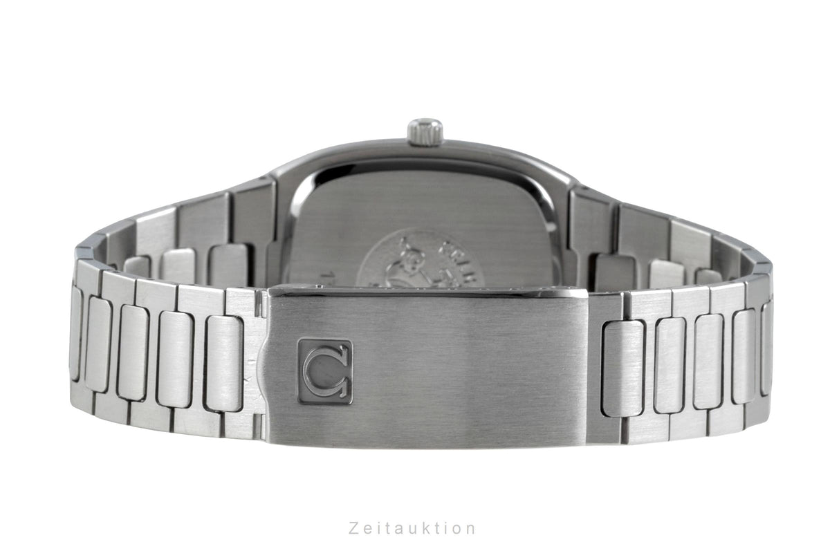 Omega Seamaster acero cuarzo reloj para caballeros 196.0166, 396.0887 Vintage  [2605336]