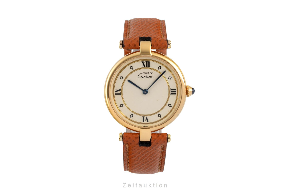 Cartier Vermeil silver-gilt quartz unisex 590003  [2605338]