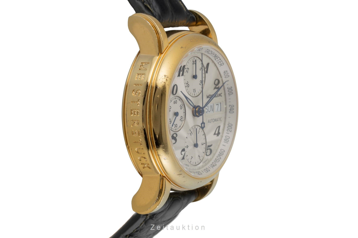 Montblanc Meisterstück chronographe acier automatique montre pour hommes 7016  [2605339]
