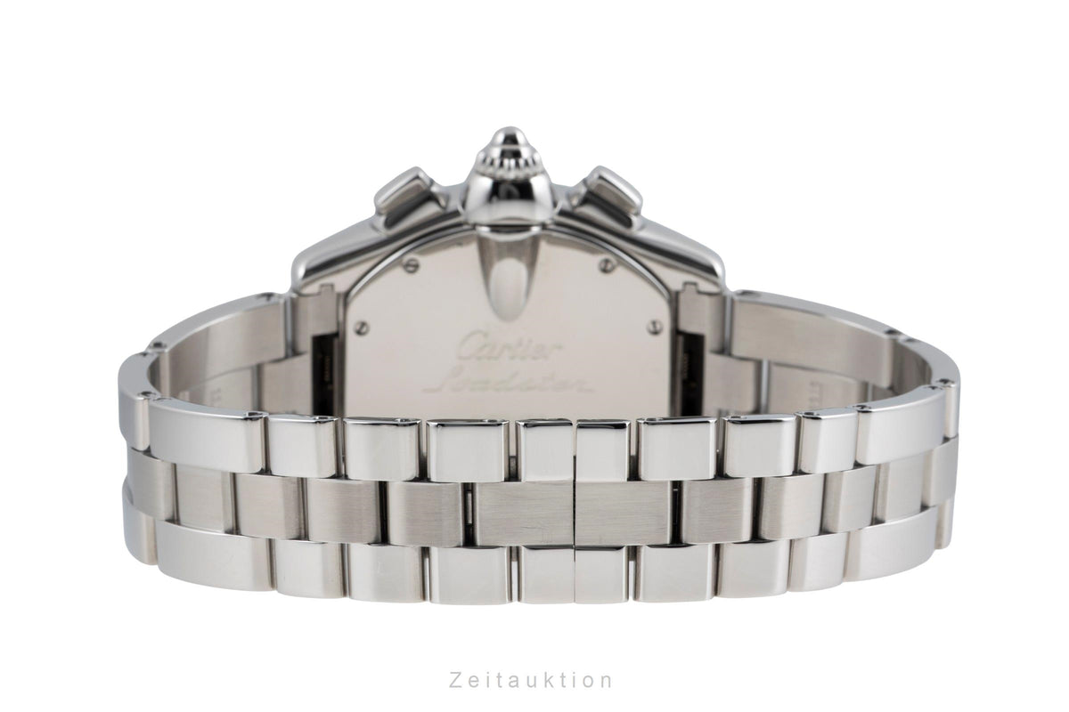 Cartier Roadster chronograph steel automatic men's watch W62006X6  [2605341]