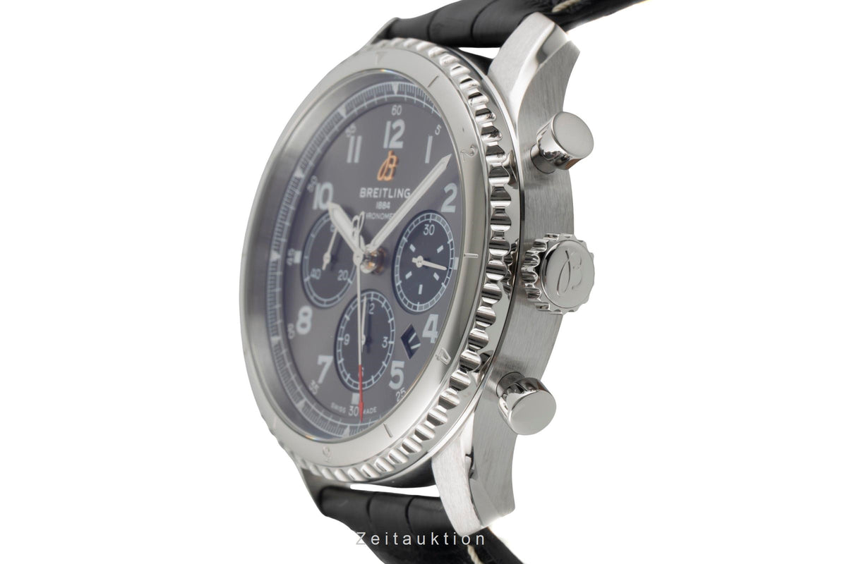 Breitling Aviator 8 Chronograph Stahl Automatik Herrenuhr Ref. AB0119131B1P1 B&P [2605343]