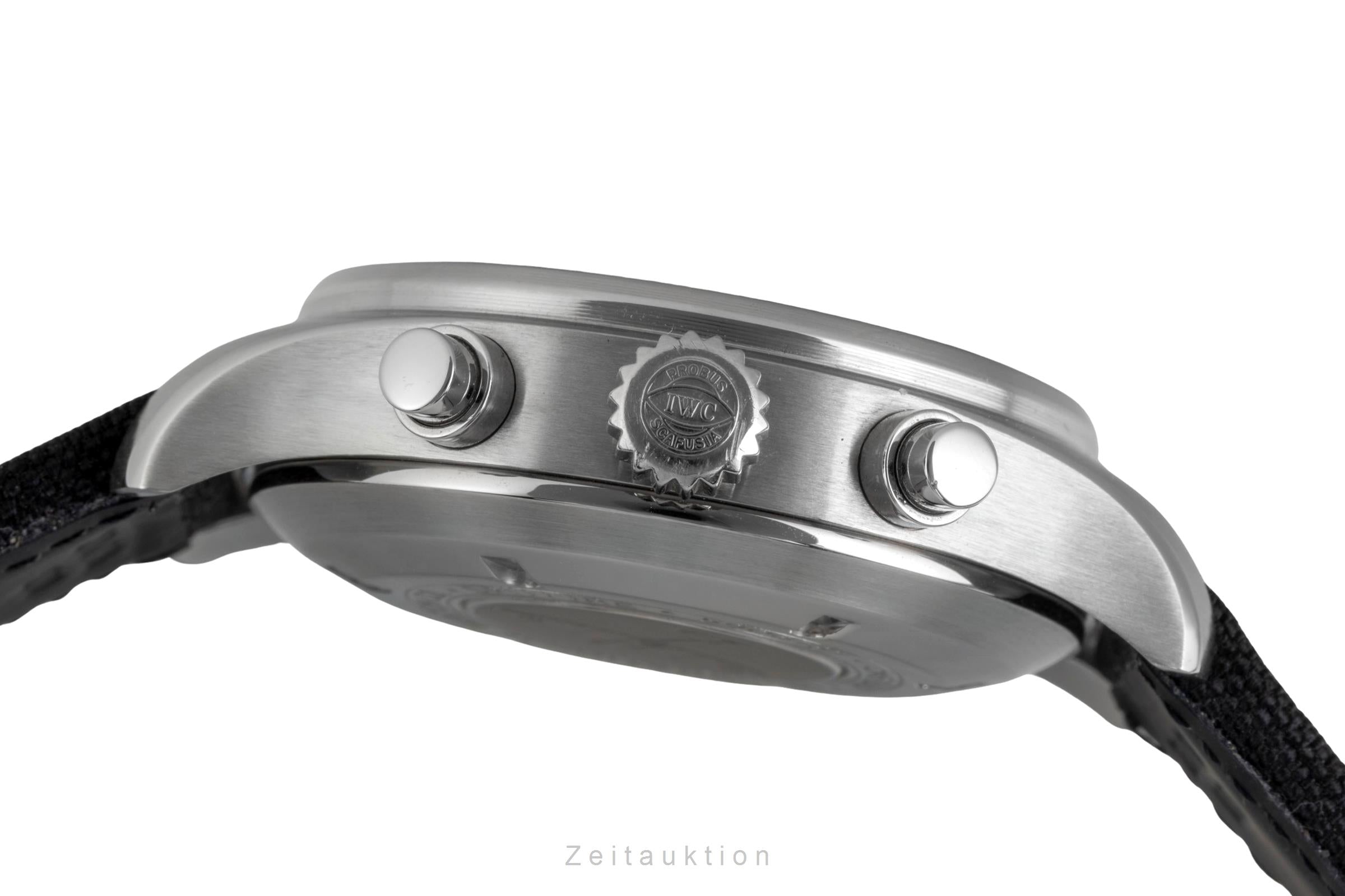 IWC Pilot Spitfire Chronograph Automatik Edelstahl Ref. IW387903 Box & Papiere [2605344]