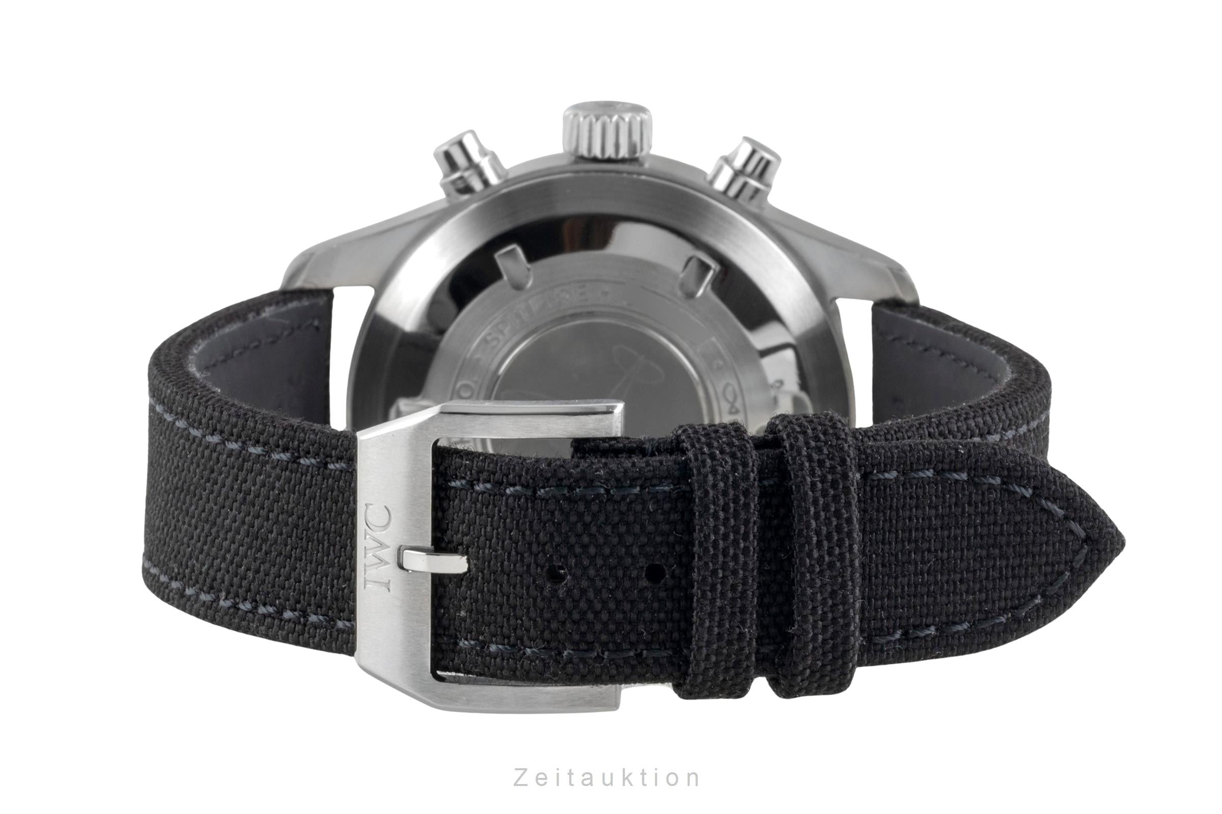 IWC Pilot Spitfire Chronograph Automatik Edelstahl Ref. IW387903 Box & Papiere [2605344]