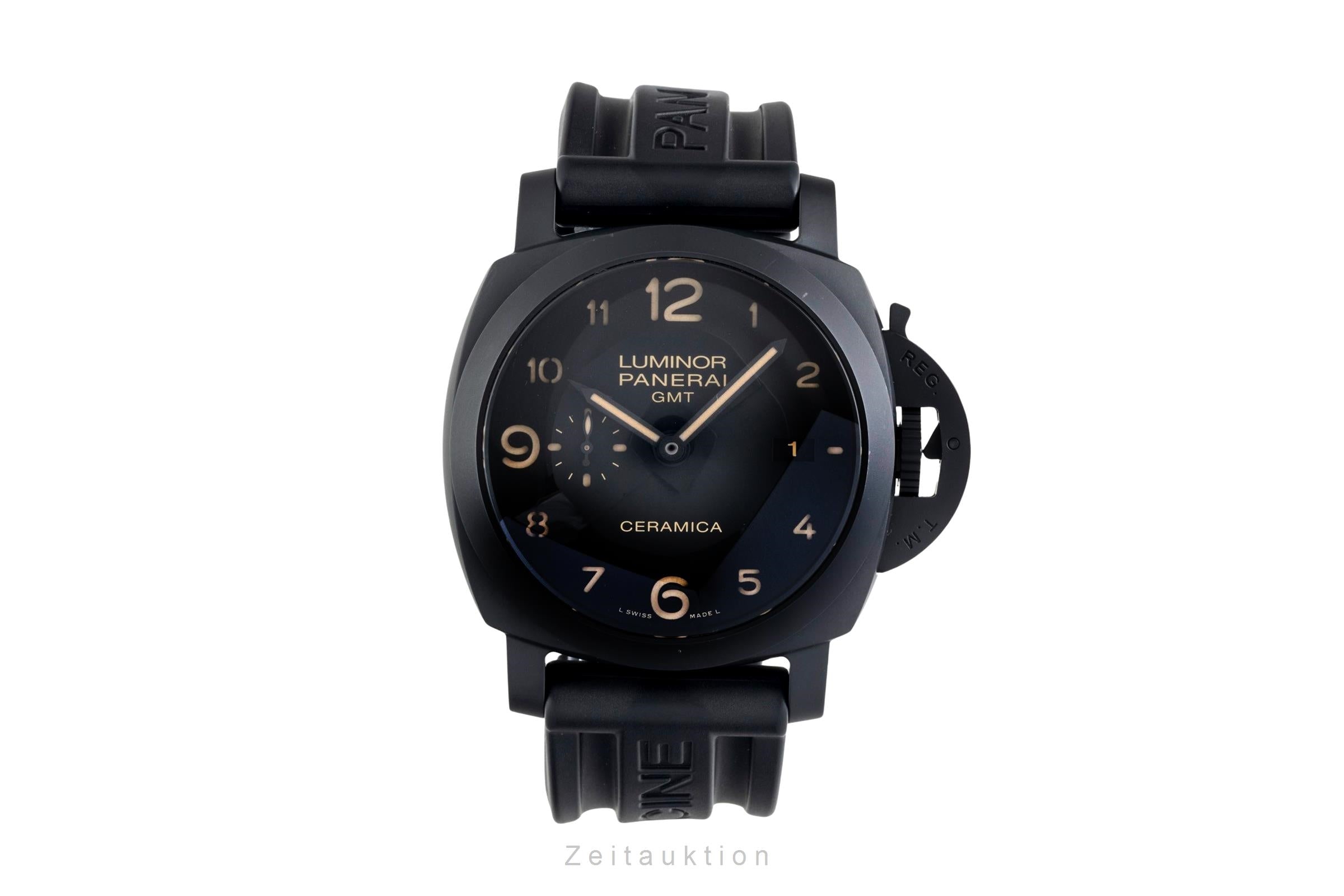 Panerai Luminor GMT ceramic / titanium automatic men's watch PAM00441  [2605347]