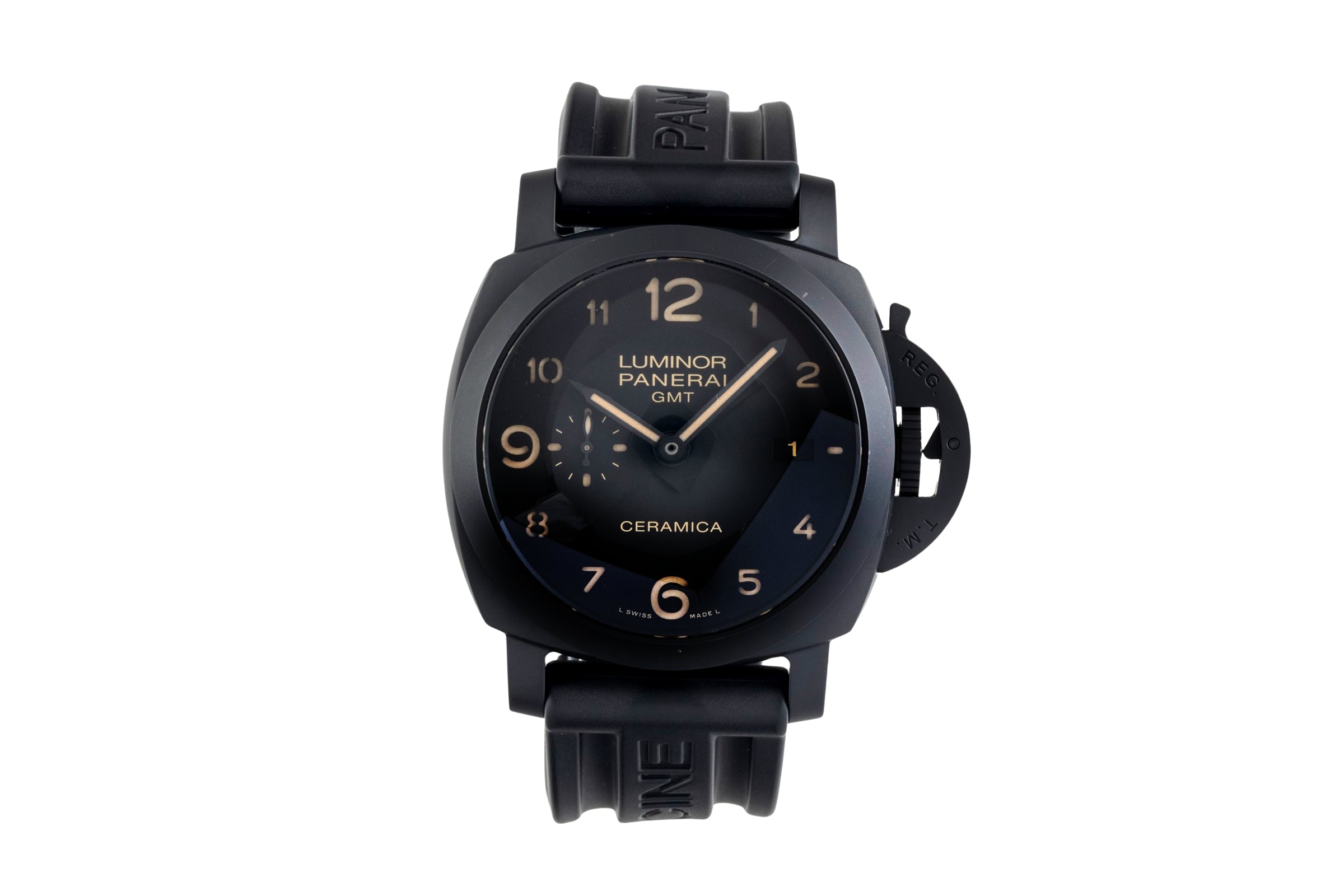 Panerai Luminor GMT ceramic / titanium automatic men's watch PAM00441  [2605347]