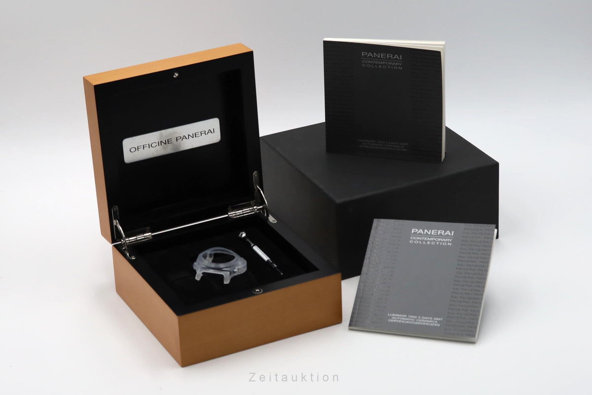 Panerai Luminor GMT ceramic / titanium automatic men's watch PAM00441  [2605347]
