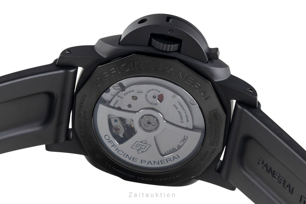 Panerai Luminor GMT ceramic / titanium automatic men's watch PAM00441  [2605347]