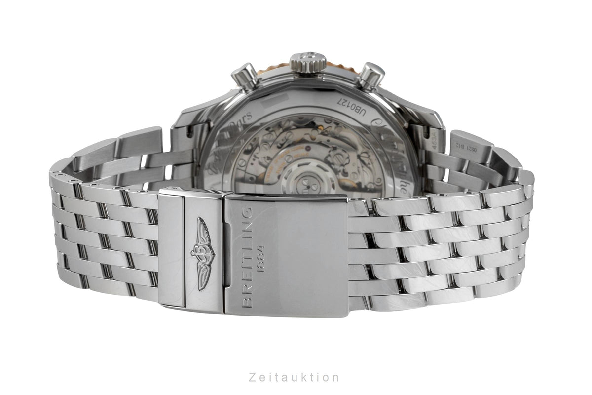 Breitling Navitimer B01 Chronograph 46 Stahl / Gold Automatik Ref UB0127 Papiere [2605350]