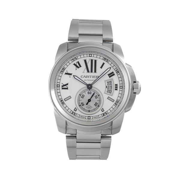 Cartier Calibre de Cartier steel automatic men's watch WSCA0005  [2605357]