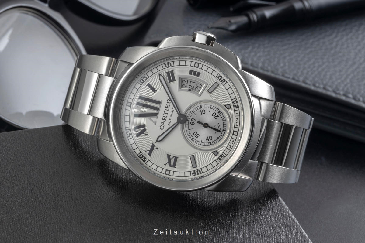 Cartier Calibre de Cartier steel automatic men's watch WSCA0005  [2605357]