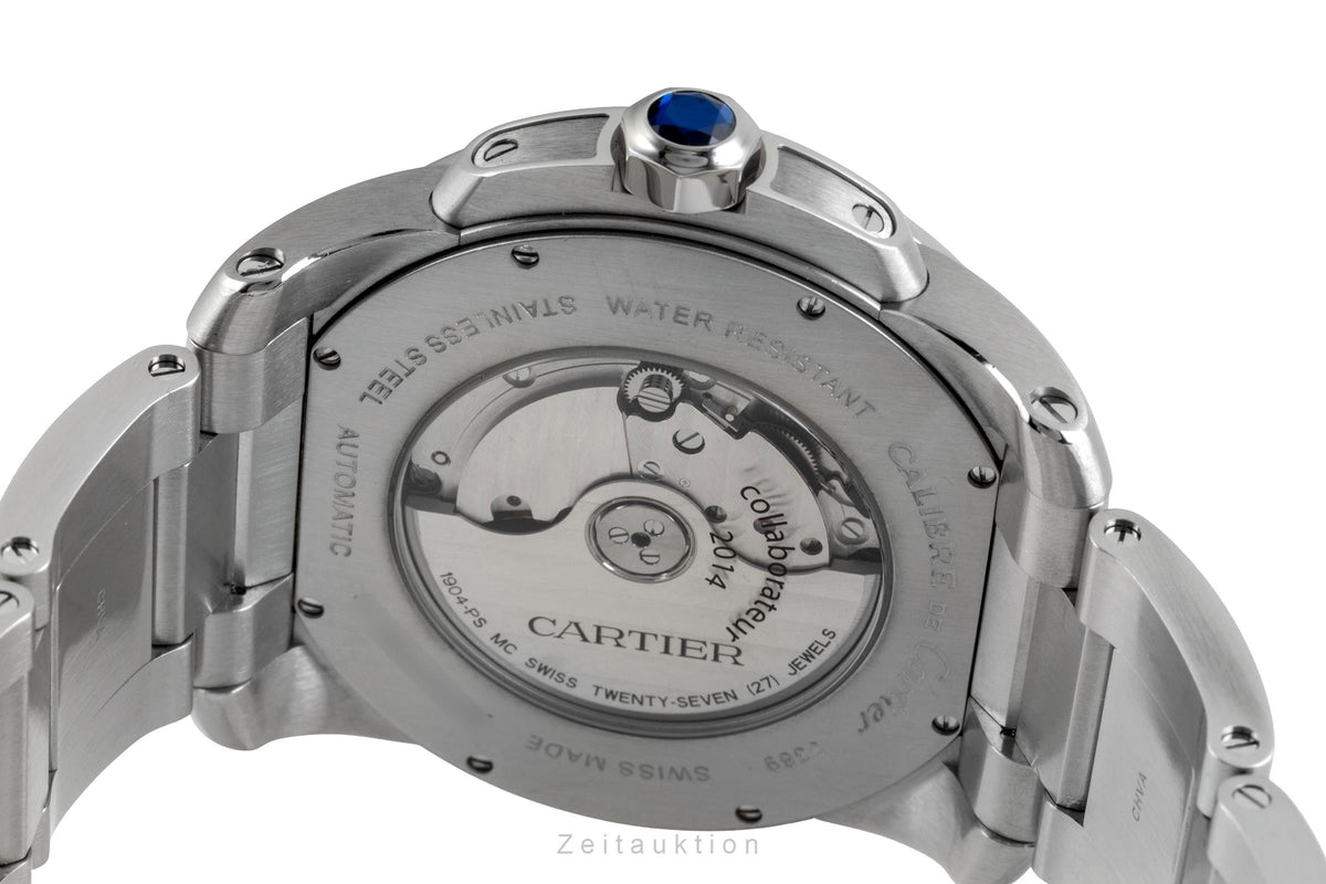 Cartier Calibre de Cartier steel automatic men's watch WSCA0005  [2605357]