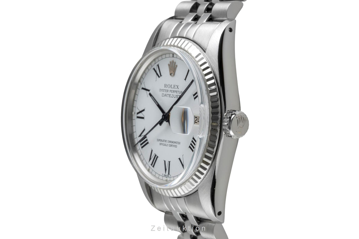 Rolex Datejust acero / oro blanco automático reloj para caballeros 16014 Vintage  [2605361]