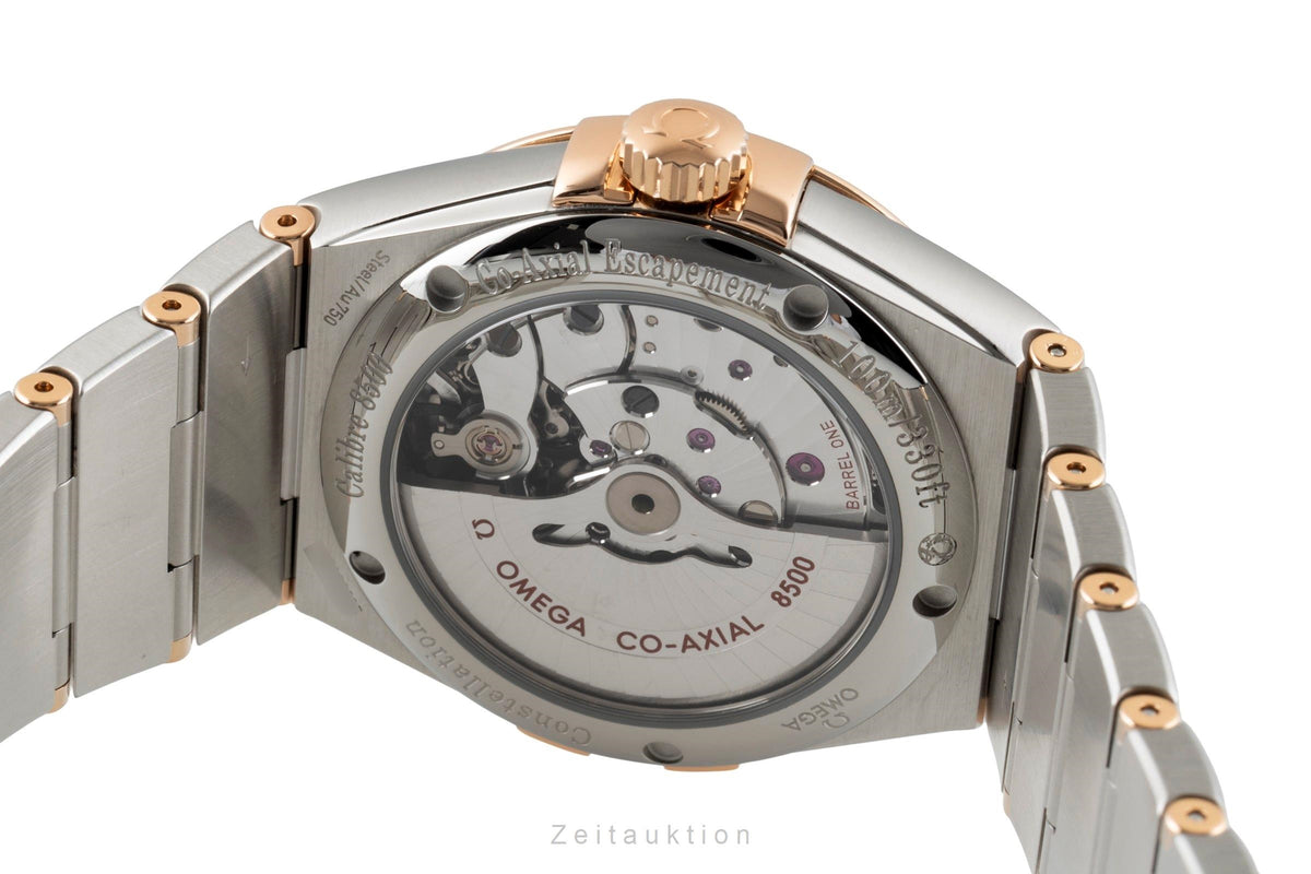 Omega Constellation steel / gold automatic men's watch 123.20.38.21.02.008  [2605362]