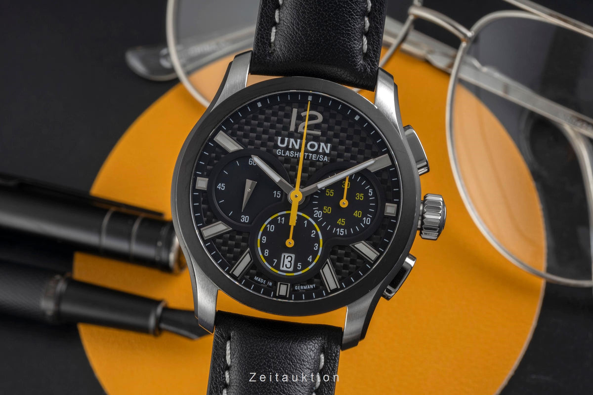 Union Glashütte Belisar chronograph steel automatic men's watch D002.627.26.207.00  [2605363]