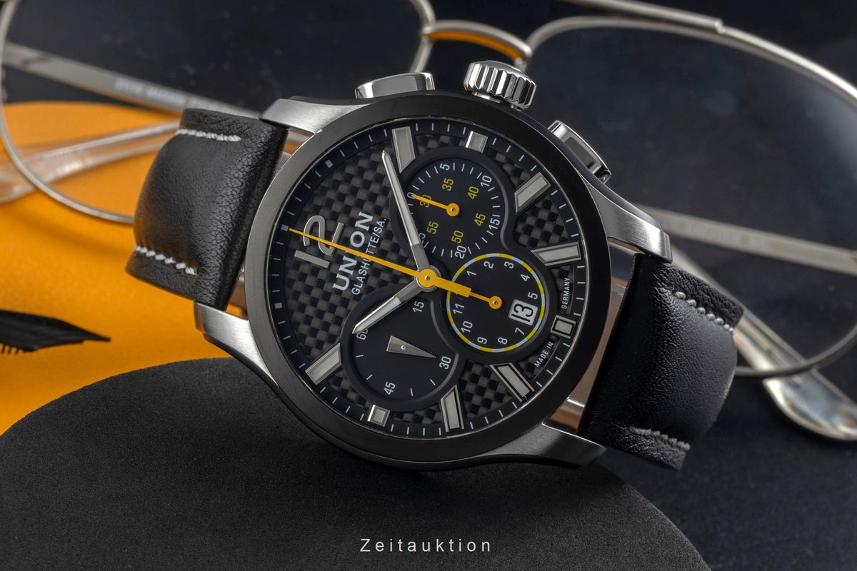 Union Glashütte Belisar chronograph steel automatic men's watch D002.627.26.207.00  [2605363]