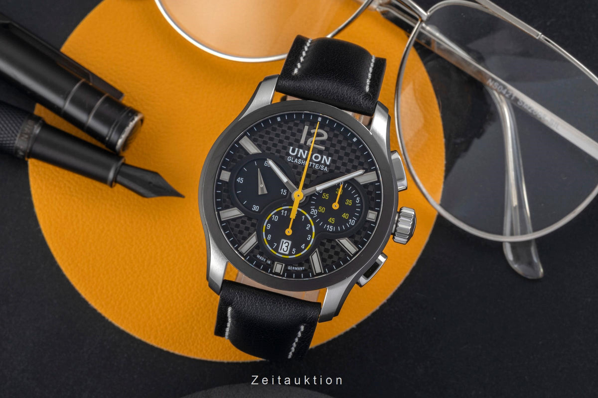 Union Glashütte Belisar chronograph steel automatic men's watch D002.627.26.207.00  [2605363]