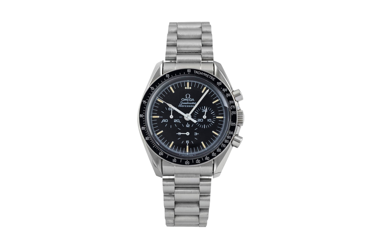 Omega Speedmaster Moonwatch cronografo acciaio carica manuale orologio da uomo 145.0022  [2605366]