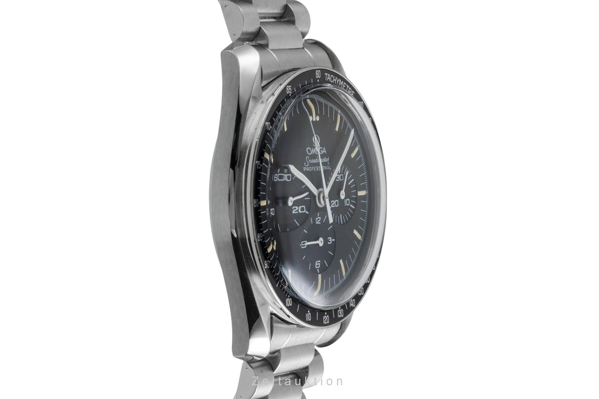 Omega Speedmaster Moonwatch Chronograph Stahl Handaufzug Ref. 145.0022 B&P [2605366]