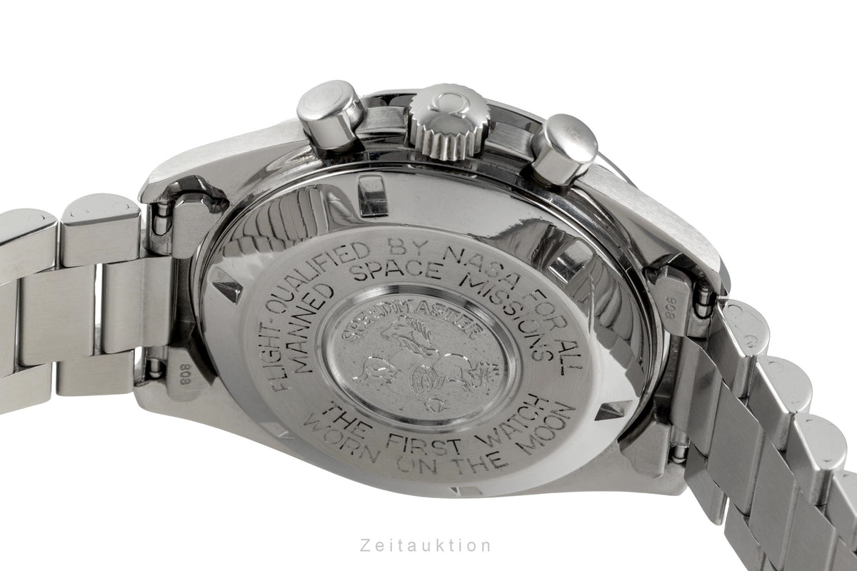 Omega Speedmaster Moonwatch Chronograph Stahl Handaufzug Ref. 145.0022 B&P [2605366]