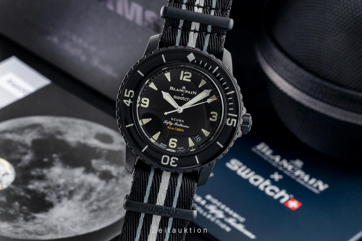 Swatch x Blancpain Scuba Fifty Fathoms Ocean Of Storm Automatik Ref. SO35B400  [2605369]