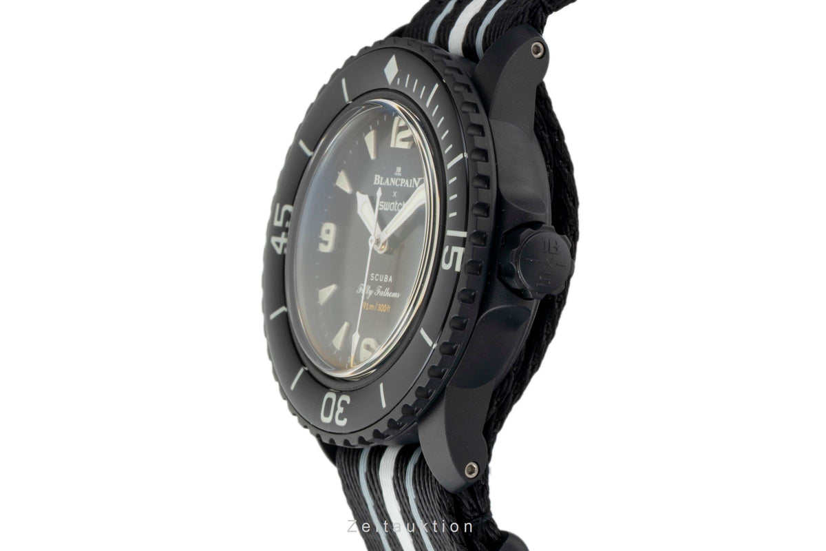 Swatch x Blancpain Scuba Fifty Fathoms Ocean Of Storm Automatik Ref. SO35B400  [2605369]