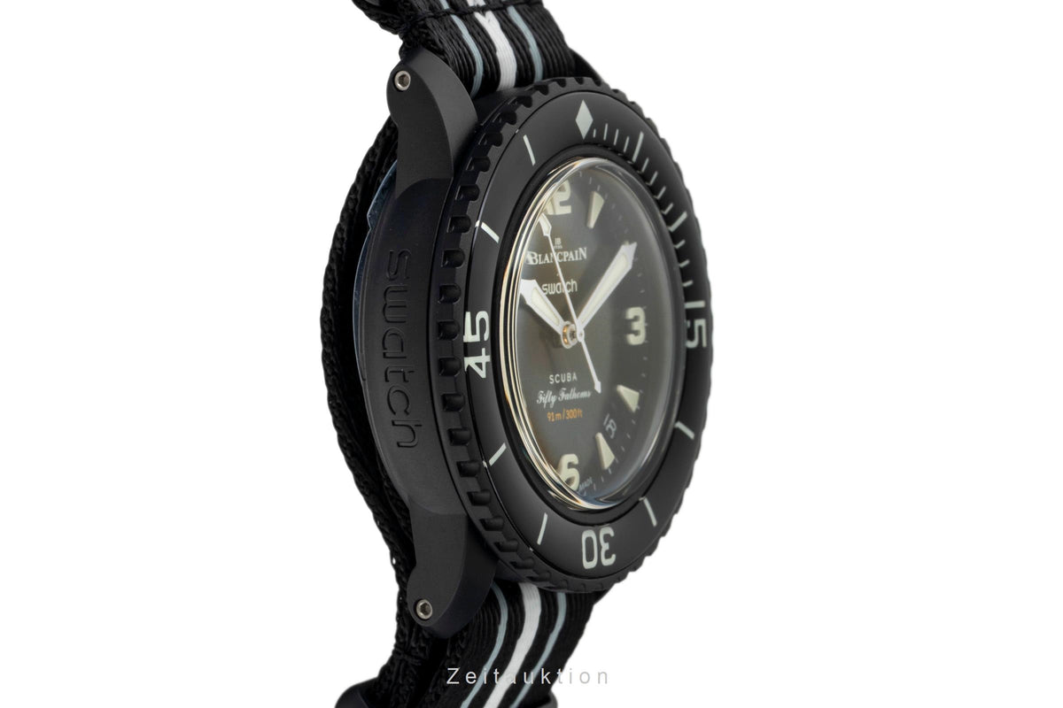 Swatch x Blancpain Scuba Fifty Fathoms Ocean Of Storm Automatik Ref. SO35B400  [2605369]