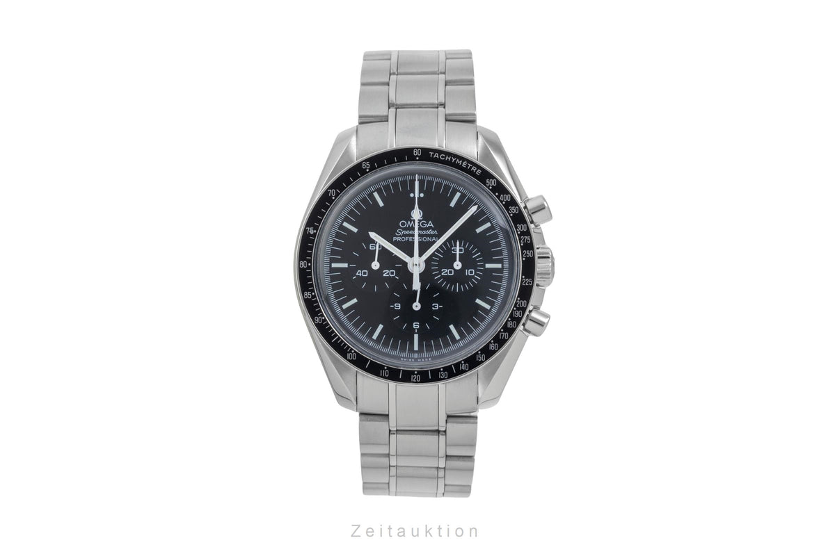 Omega Speedmaster Moonwatch Stahl Handaufzug Ref. 311.30.42.30.01.005 B&P  [2605371]